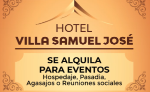 Hotel Villa Samuel José - Flyer